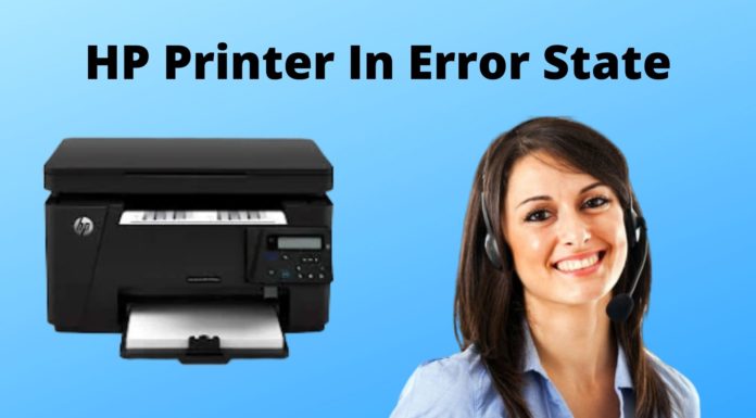 HP Printer In Error State 6