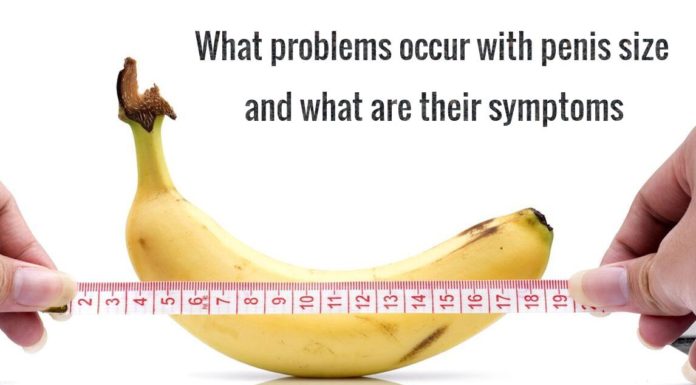 What problems occur with penis size and what are their symptoms1